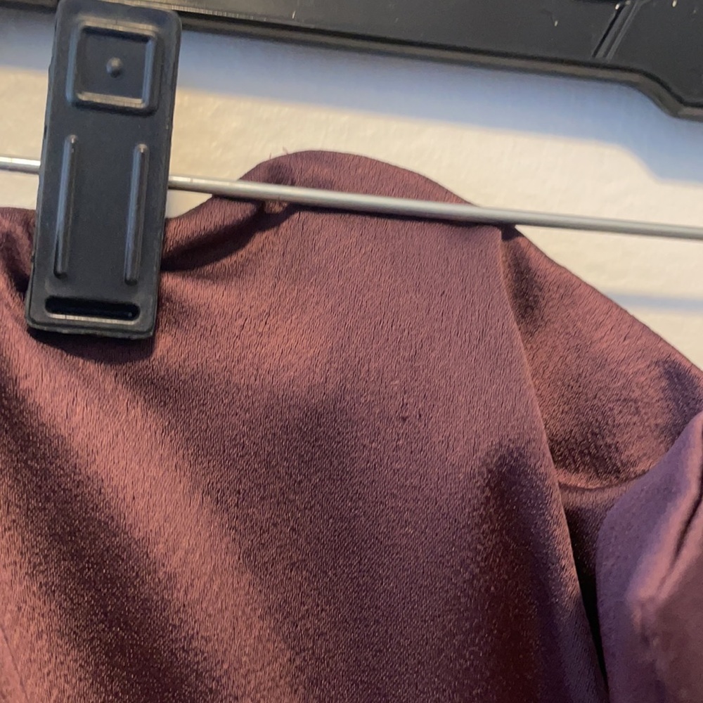 Reiss Sleeveless Jumpsuit, Dark Purple, Sz 2 - Picture 3 of 7
